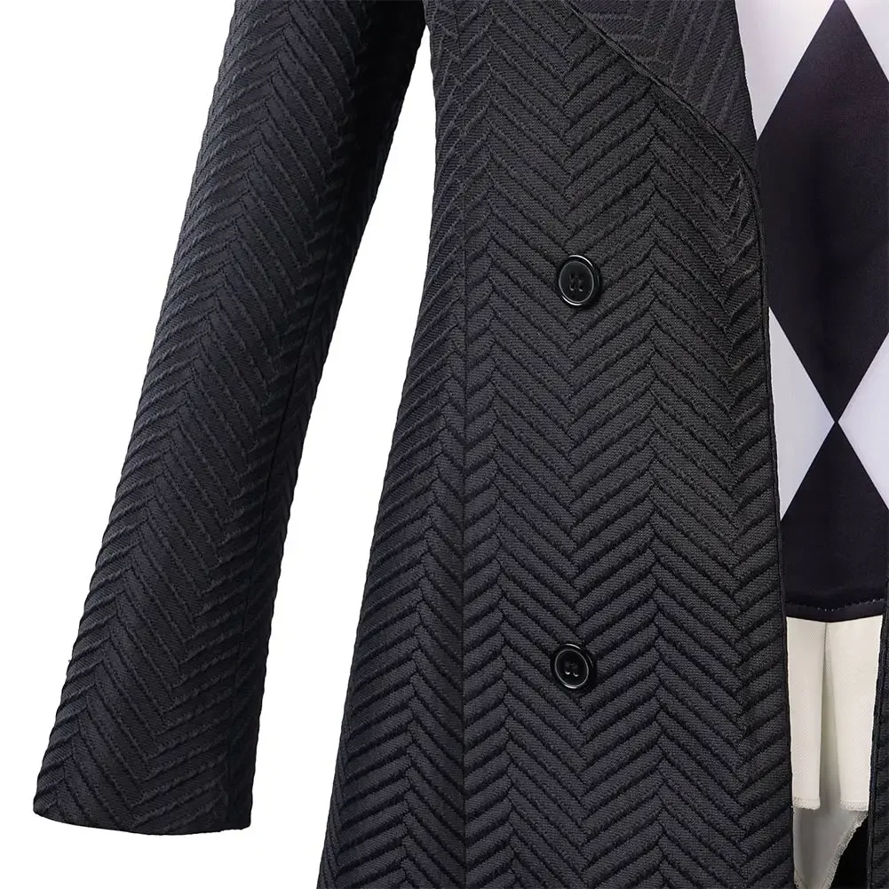 Quinzel-Super Villain Cosplay Costume para Mulher, Vestuário Fantasia, Disfarce, Fantasia, Filme 2, Representação, Fantasia, Adulto, Mulher, 2021