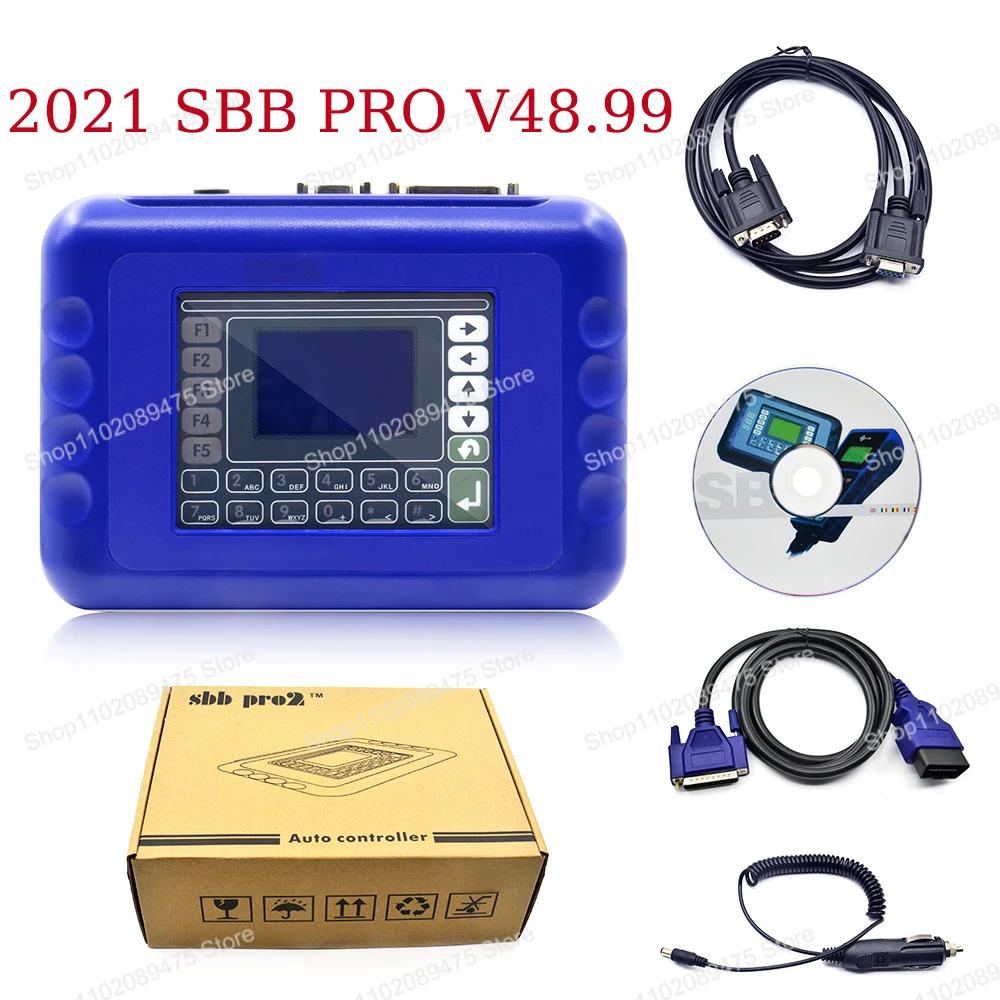 2021 SBB PRO V48.99 Key Programmer Car Diagnostic Auto Tool Add Cars to 2017 Unlimited SBB48.99 Update Of V46.02 SBB2 Key