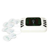 Electric Muscle Stimulator Low Frequency Microcurrent Pulse Relaxing 8 Pads Body Massage Digital Therapy for Back Neck