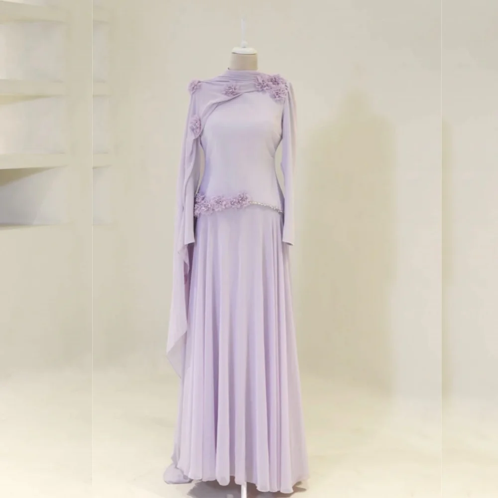 

Customized Classic Applique Women's Evening Gowns A-line High Quality Long Dresses Elegant Party Party Gown Formal