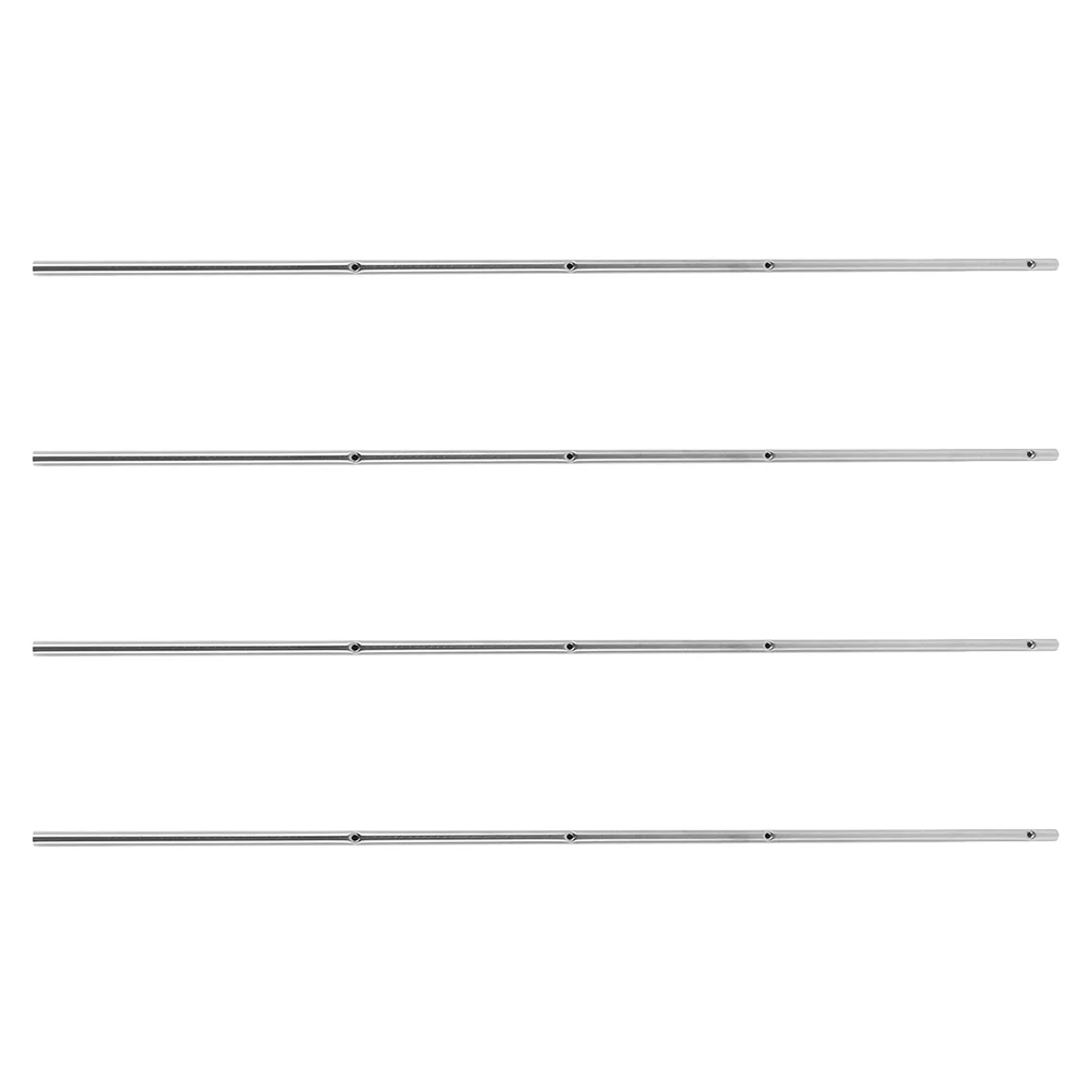 

4pcs Football Table Poles Metal Rods Foosball Machine Replacement Parts Iron Hand Eye Coordination Compact