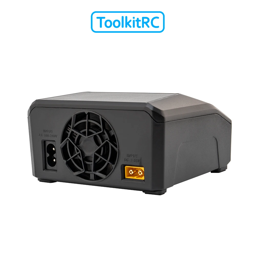 ToolkitRC M8AC Smart AC Charger Battery Charger Discharger AC 200W DC 600W for 1-8S LiHV Lipo Battery PD 65W FPV Model Parts Car
