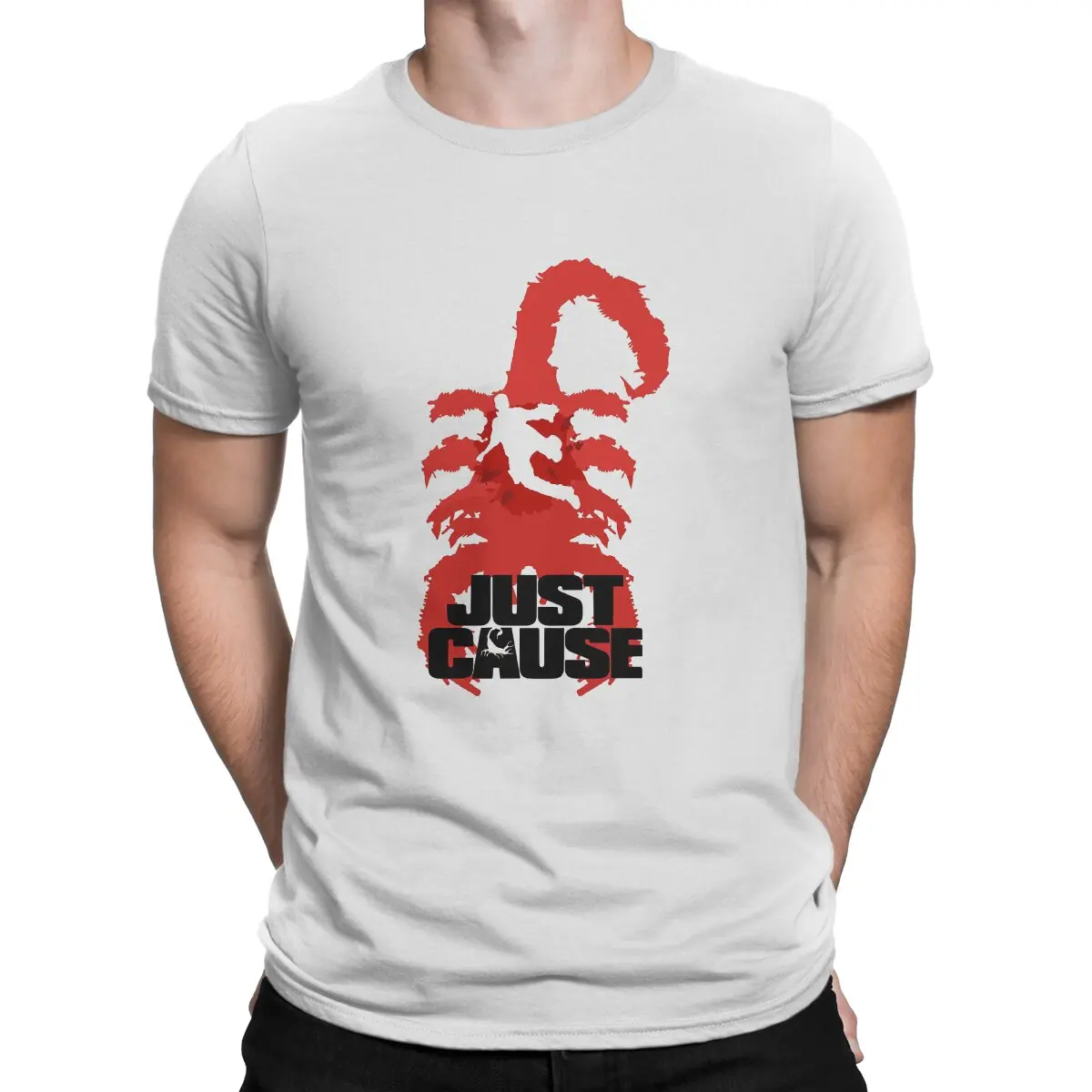 Just Cause Man TShirt Scorpion Fashion T Shirt Original Sweatshirts Hipster