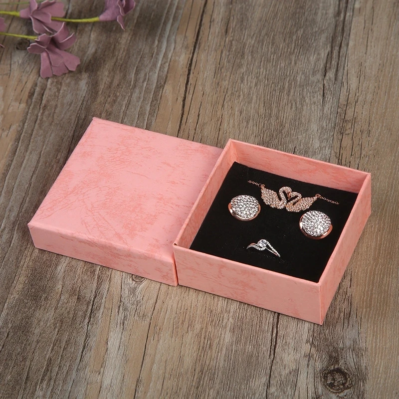 

Portable Boxes 24pcs/Lot Jewelry Ring Earrings Necklace Organizer Box Wedding Favors Storage Packaging