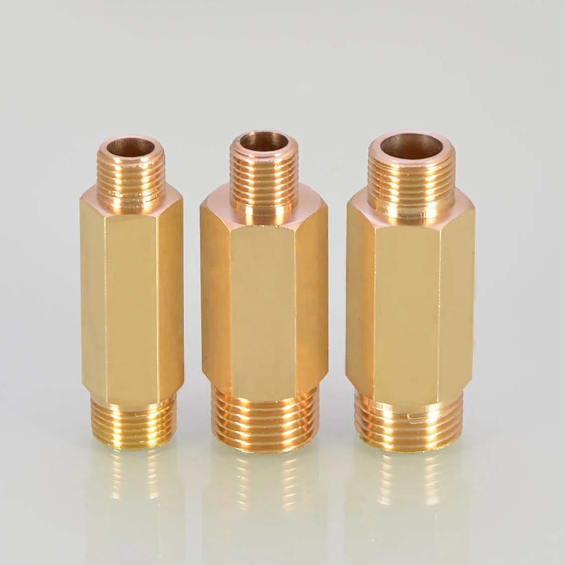 50/60/70mm Brass Pipe Fitting Extension Connector 1/8