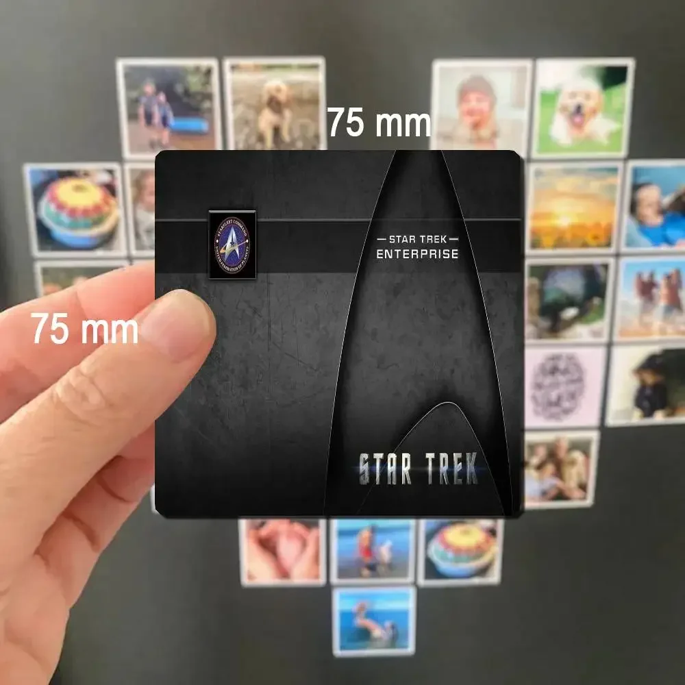 TV S-Star T-Trek Anime Personalized Fridge Magnets Magnetic Refrigerator Memorial Gifts For Kitchen Office Locker Travel - view 6