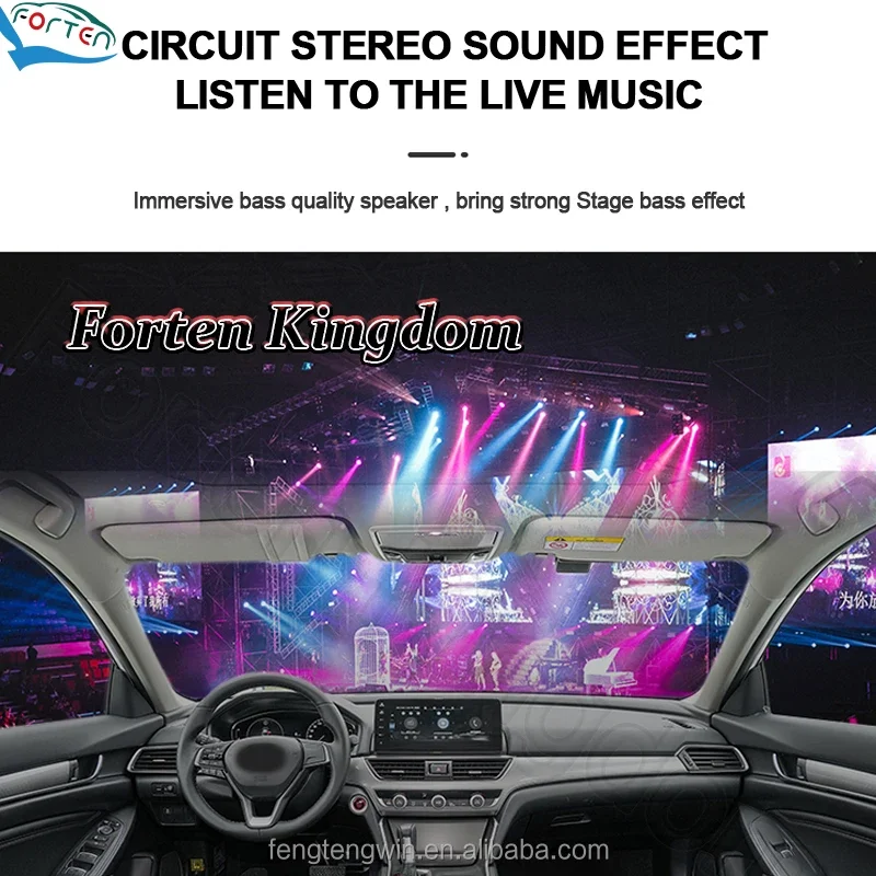 Auto Universal  inch Exterior Electronics Car Powered Bass Speaker Car Amplifiers Audio Subwoofers Spare Tire Tyre For Camry