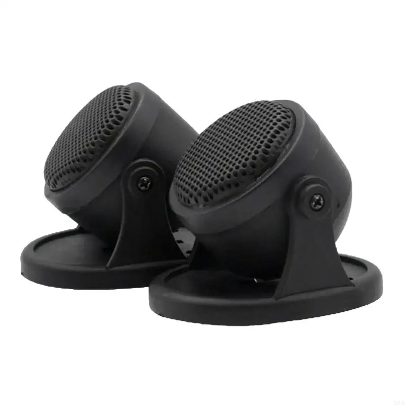 1Pair Universal High Efficiency Mini Tweeter Loudspeaker Audios Horns for Car