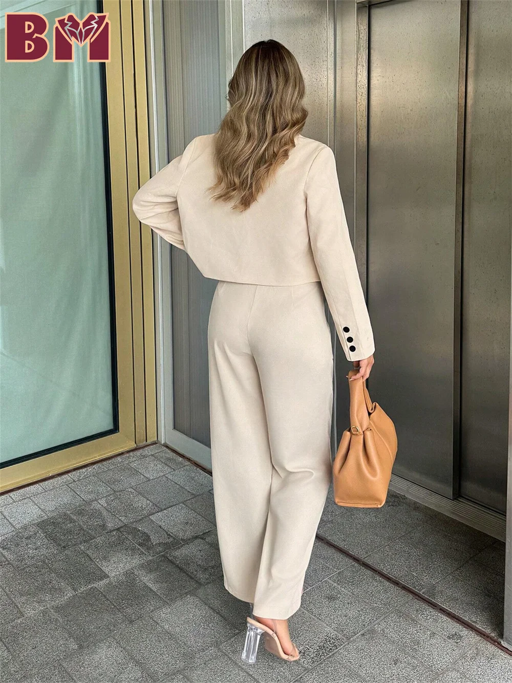 Stylish Women Suit Set For Office 2025 Classic Women Jacket Pant Suit For Wedding Formal Solid Color Customized Suit