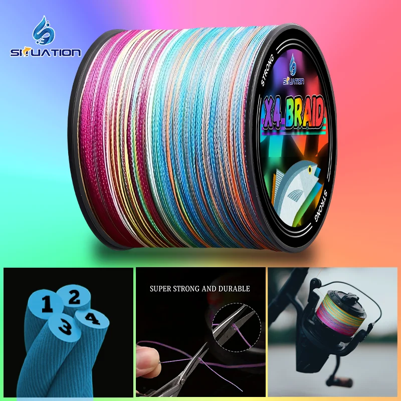 Ligne de pêche PE 4 brins colo - Baitcasting Reel avis et prix