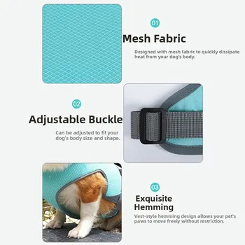Lightweight Cooling Dog Vest 1