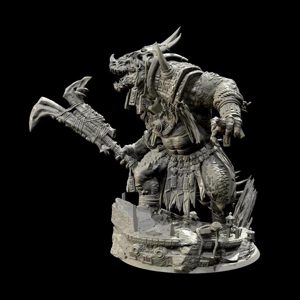 The height of man 38mm 50mm 75mm Resin model kits figure colorless and self-assembled 3D Printing  TD-7123/3D