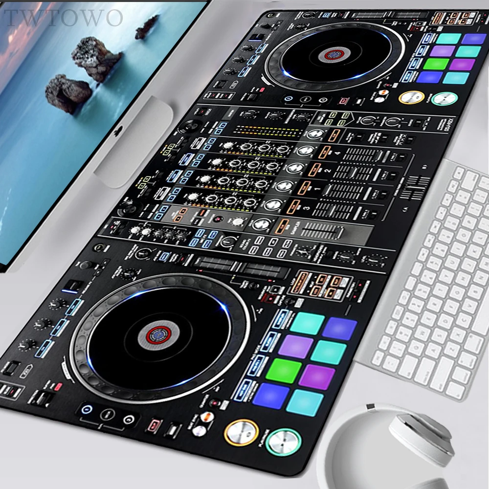 Radio Dj Controller banco da lavoro Mouse Pad Gamer tappetino per Mouse personalizzato di grandi dimensioni tappetino per tastiera Laptop Soft Gamer tappetino per Mouse da tavolo antiscivolo