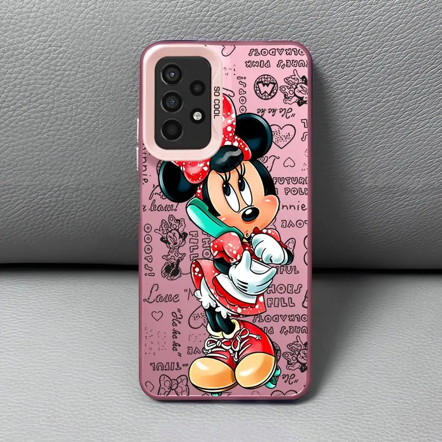 Mickey minnie bonito caso de telefone para samsung galaxy a12 a13 a14 a23 a32 4g 5g a22 a33 a34 a35 5g a24 4g saco