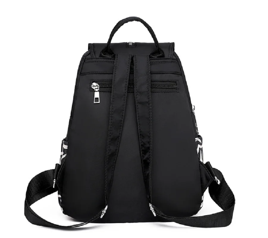 2025 Fashion Women Backpack Waterproof Oxford Shoulder Bags Female Large Capacity Handbag Rucksack School Bag Travel Backpacks