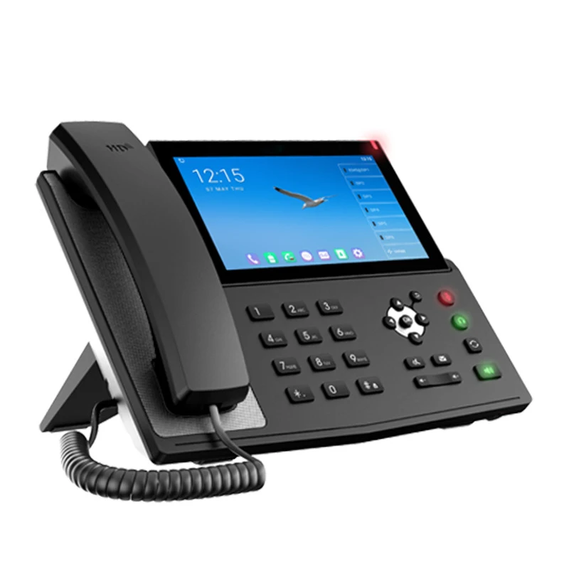 Two-way Voice Caller Host With Touch Screen Visual IP Network Wireless Video Intercom System Call Telephone