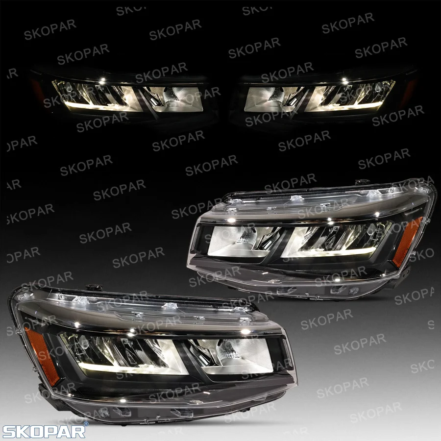 For VW Taos 2022 2023 2024 2025 Car accessories 8 Pin Front LED Headlamp Headlight Turn Signal 2GJ941035 2GJ941036