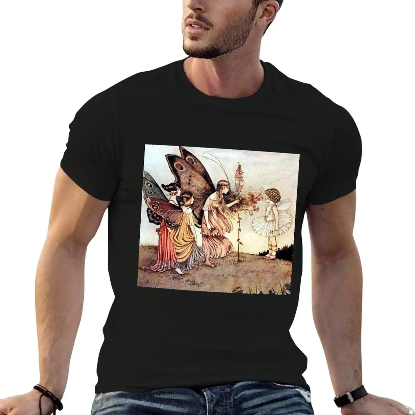 

for Queen Ida - Help The Fairy shirts shirt Rentoul t Outhwaite T-Shirt man for t Asks graphic man