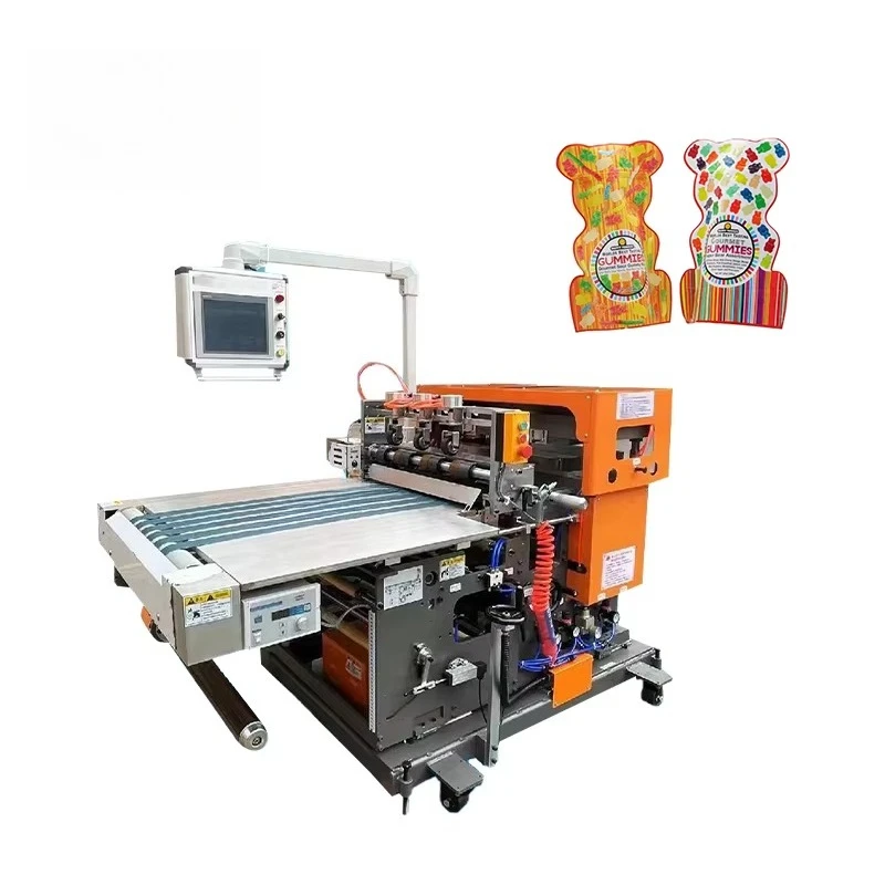 Automatic Plastic Irregular Special Shape Bag Machine Special Bag Die Cutter Custom Shape Mylar Bag Die Cutting Machine