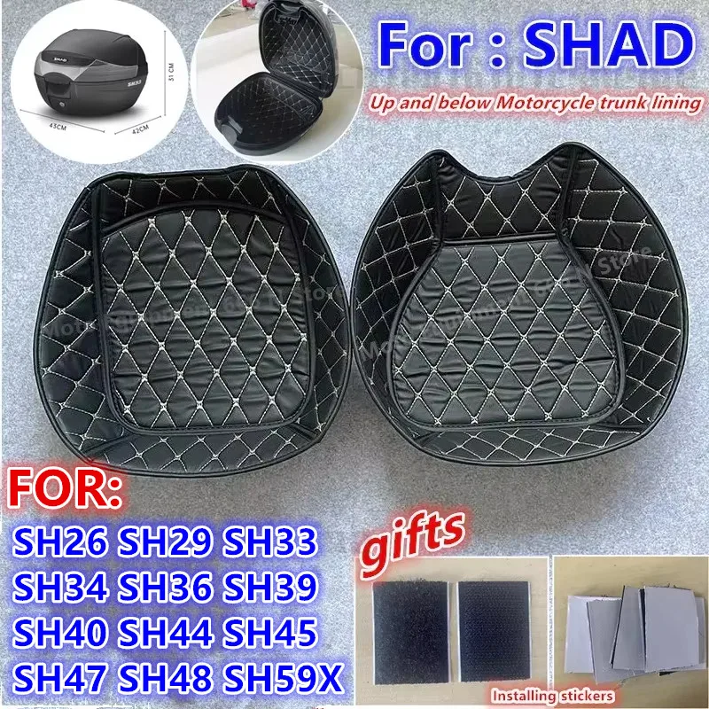 For SHAD Trunk Liner SH59X SH50 SH44 SH29 SH33 SH34 SH36 SH39 SH40 SH45 SH48 Motorcycle Accessories Up and Below Trunk Lining