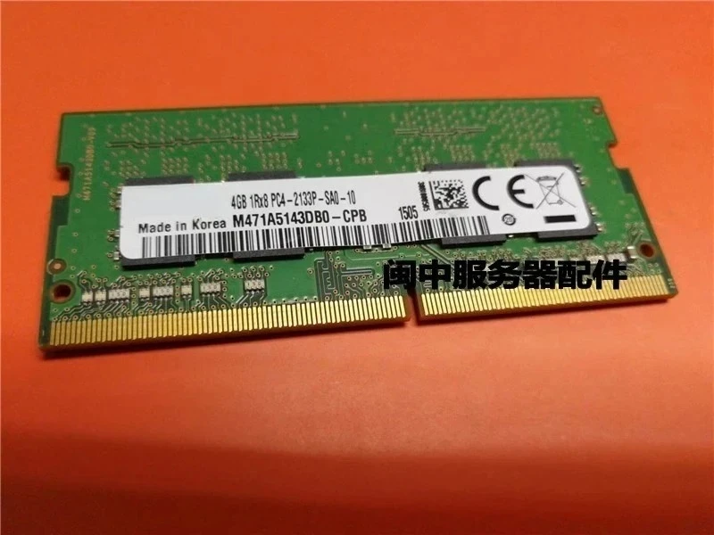

For Samsung 4G 1RX8 PC4-2133P-SA0-10 DDR4 M471A5143EB0-CPB Notebook Memory