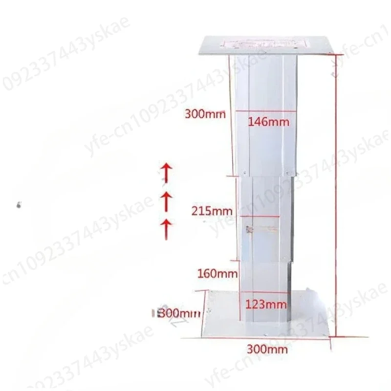 Mesa Elevadora Eléctrica Para Tatami, Plataforma Elevadora De Aluminio, Ajuste Automático, Altura De 110-220V CA, Máximo 80kg