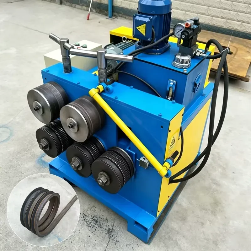 CE Certification Powerful Output 400mm Min Outer Roll Diameter Metal Profile Rolling Equipment 3kw Channel Steel Coiling