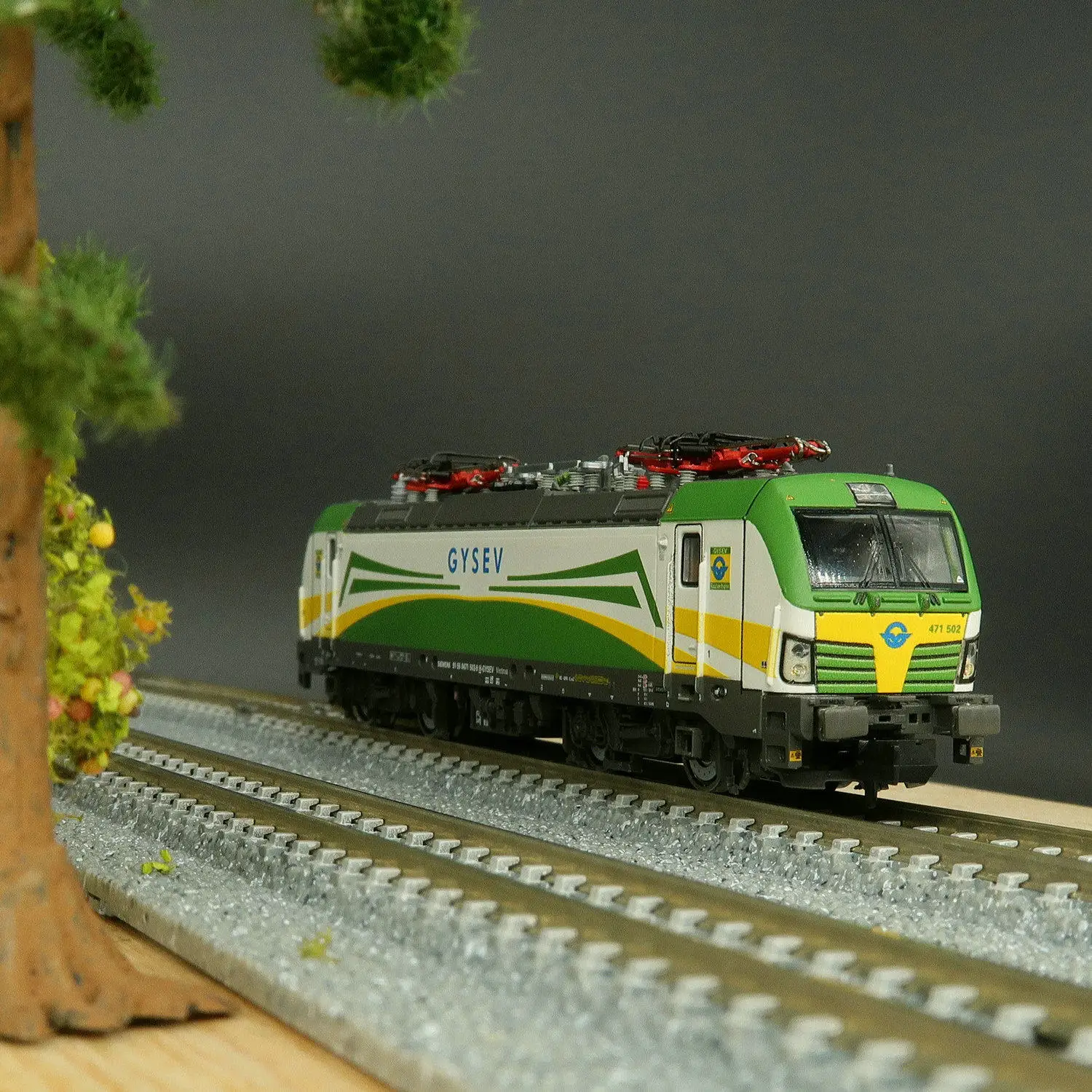 N Type 1/160 Scale BR193 Electric Locomotive Model 739308 739378 with Optional Simulation/digital Sound Effects A Boys Toy Gift
