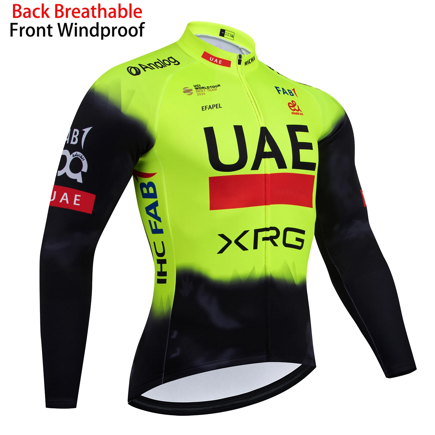 

Tour De UAE 2025 велосипедный трикотаж с длинными рукавами, велосипедная ветровка, Джерси для мужчин и женщин, Ropa Ciclismo, велосипедная футболка Майо