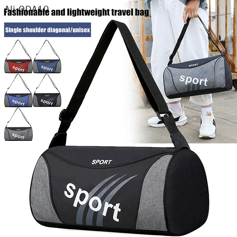 2025 1 Buah Tas Bahu Kapasitas Besar Luar Ruangan Pria Tas Selempang Tas Olahraga Gym Uniseks Tas Tangan Latihan Tas Koper Travel