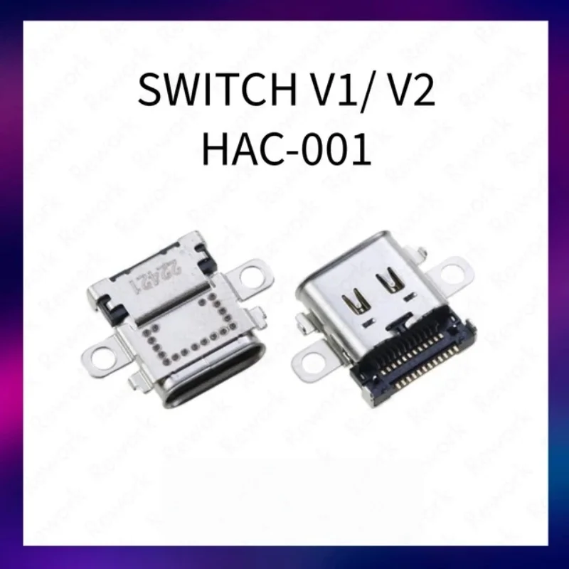 5-10 pezzi per porta di ricarica USB tipo C sostitutiva per Nintendo Switch per Switch/Switch Lite/OLED