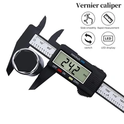 Digital Vernier Caliper 0-150mm Ruler Electronic Micrometer Ruler Depth Measuring Tool Gauge Instrument 6 Inch