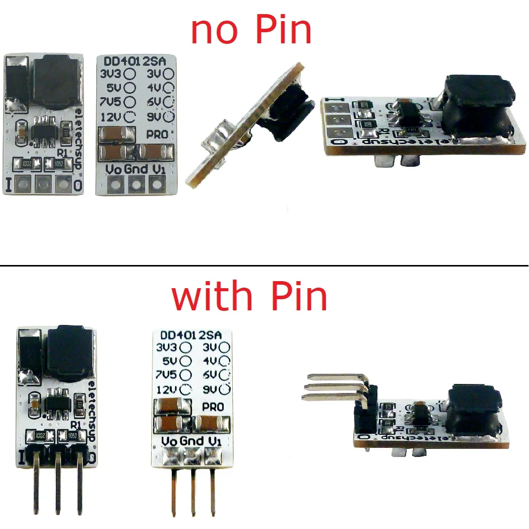 DD4012SA mini DC-DC Converter Buck Voltage Regulator IN DC 5-40V OUT 3V 3.3V 4V 5V 6V 7.5V 9V 12V replace AMS1117 7805 lm2596