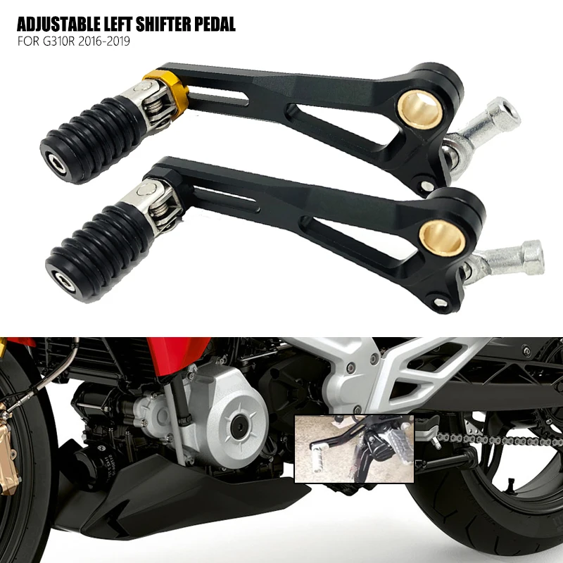 

Fit For BMW G310R CNC Adjustable Left Shifter Pedal G310 R G 310R 2016 2017 2018 2019 Motorcycle Accessories Gear Shift Lever
