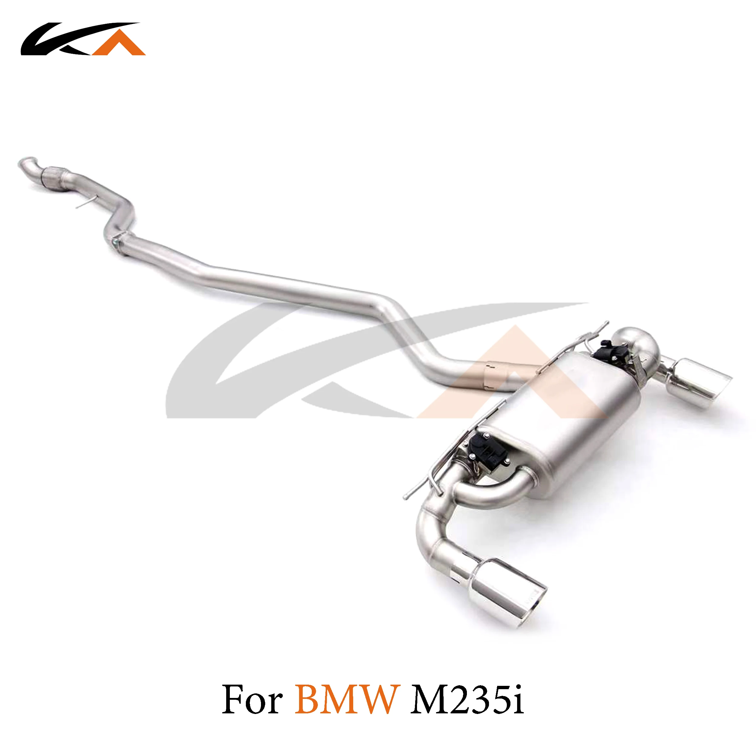 

KA Tuning exhaust system parts stainless catback for BMW M235i N55 3.0T rear section performance muffler valve