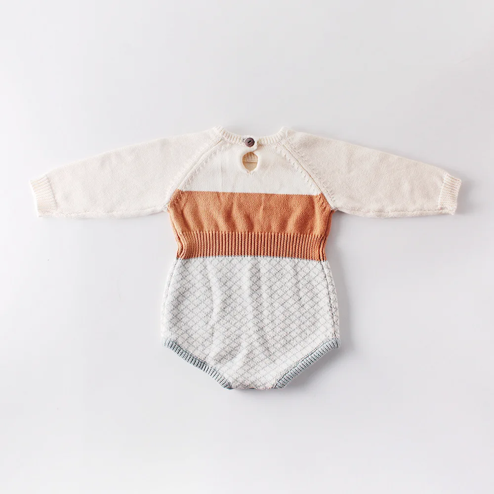 2022 clothes for babies bump color restoring ancient ways of knitting wool conjoined clothing bag used fart ah climb clothes