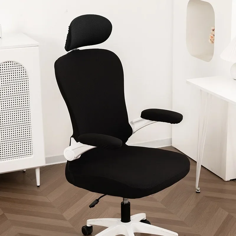 Full Package Ergonomic Chair Cover- Made of Soft Polyester Fabric To Protect Your Chair Suitable for Offices Government Offices