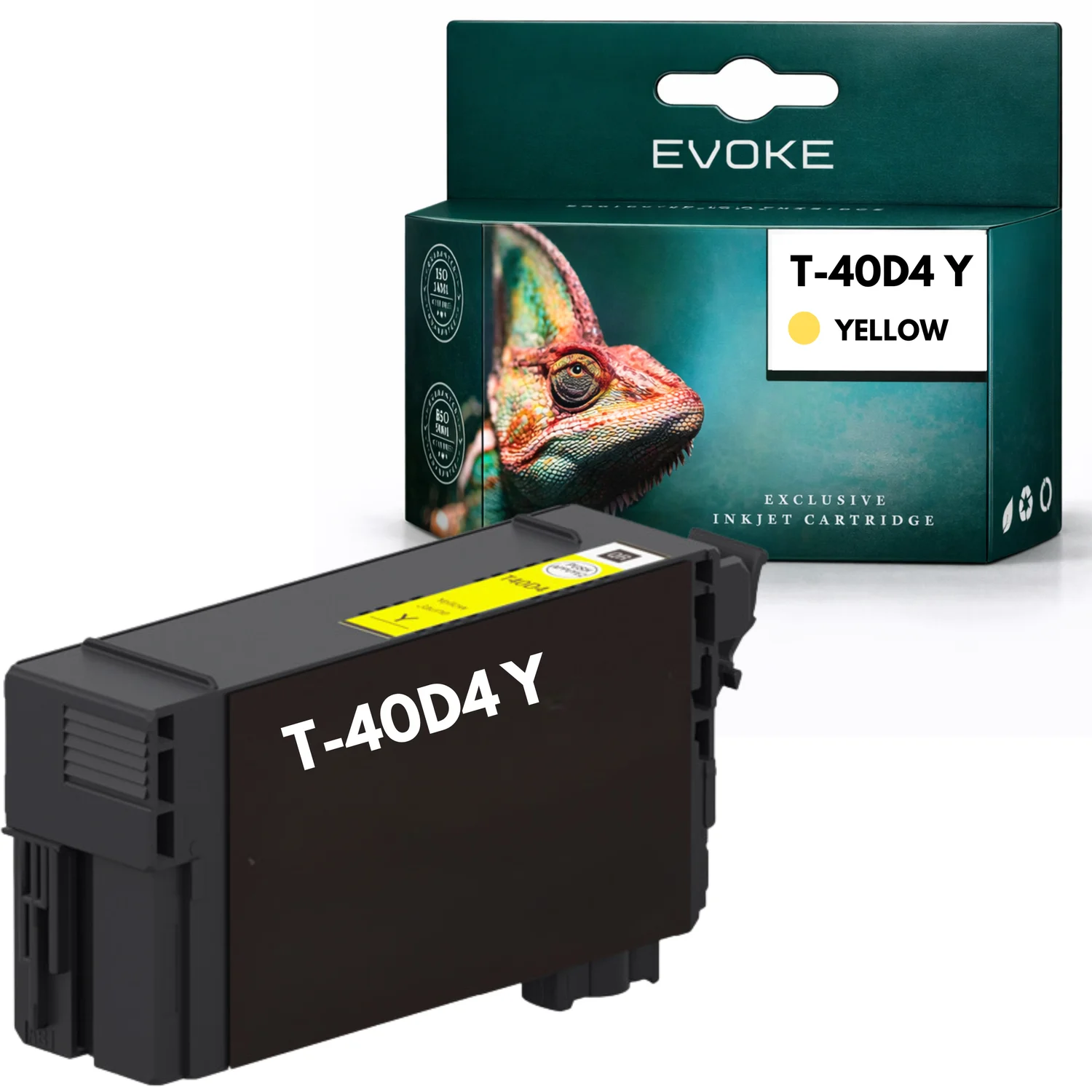 Evoke Compatibele Inkt voor Epson T40D4 C13T40D440 Geel Surecolor Sc-T2100 T3100 T3100M T3100N T5100