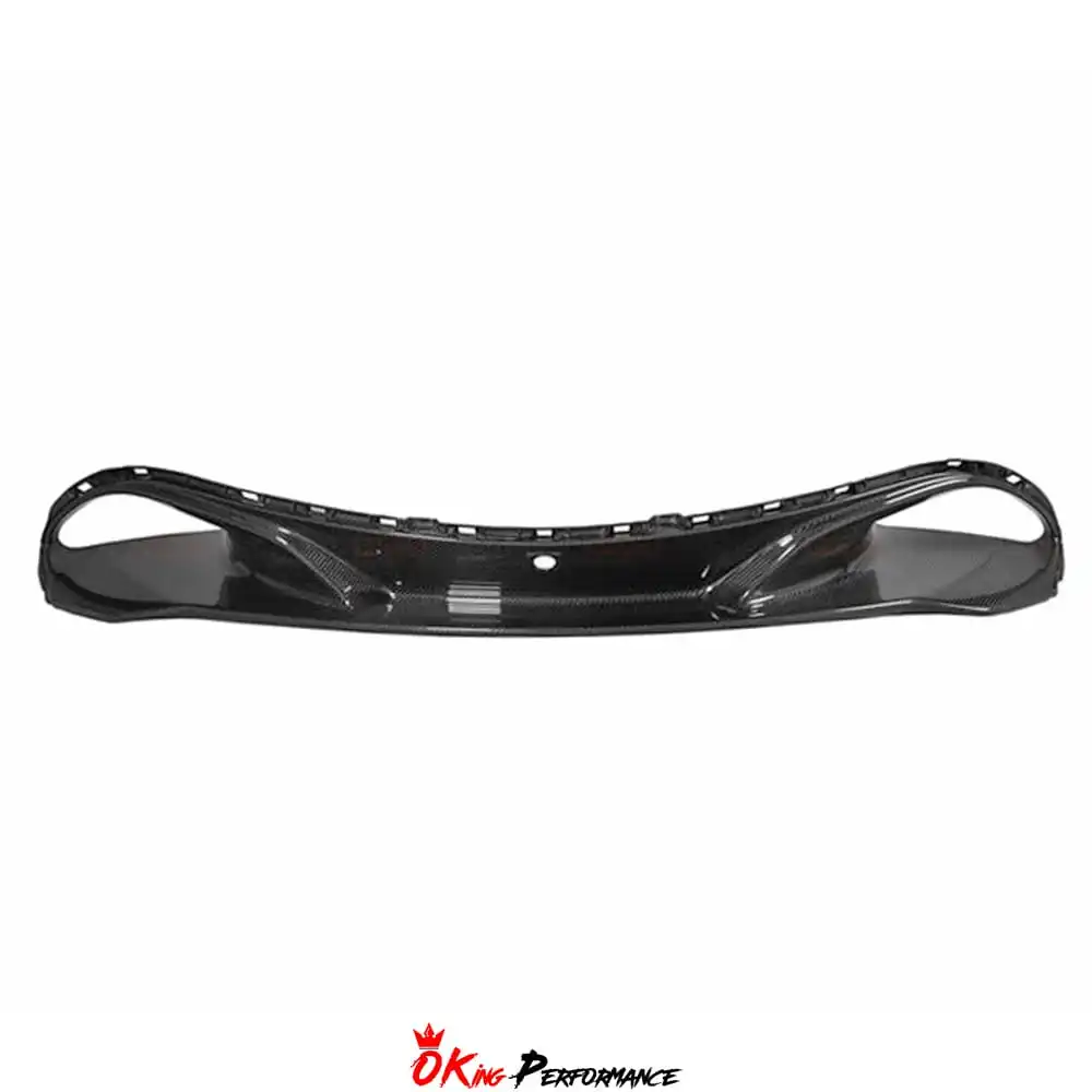 شفة مقسمة أمامية من ألياف الكربون الجافة بنمط OEM لمصد أمامي Mclaren 720S BodyKit #1