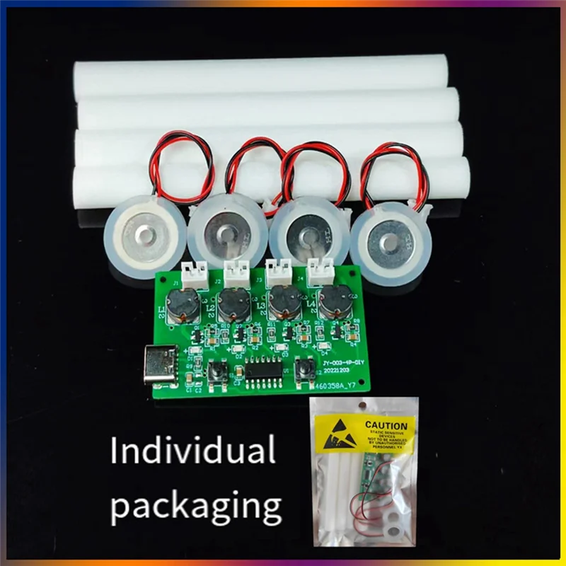 Изысканный модуль увлажнителя с четырьмя распылениями, плата управления увлажнителем, плата драйвера распылителя, простой в использовании набор B