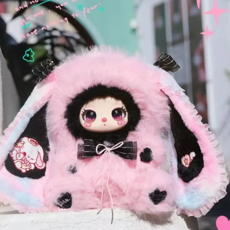 

Kawaii Liila 600% V3 Dessert Master Kitten Blind Box Cute Plush Doll Mystery Gift For Halloween Soft Play Pendant Trendy Toy