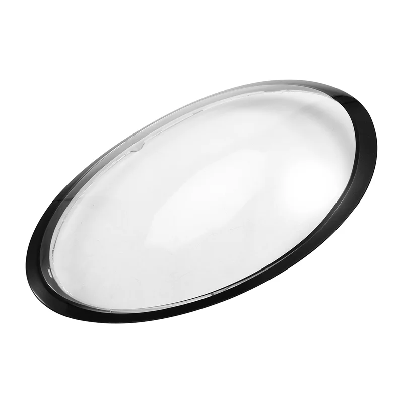 

A82M-Black Edge Headlamp Cover Transparent Shade Lamp Headlight Glass Shell Lens For Porsche 911 991 Targa/Carrera 12-18
