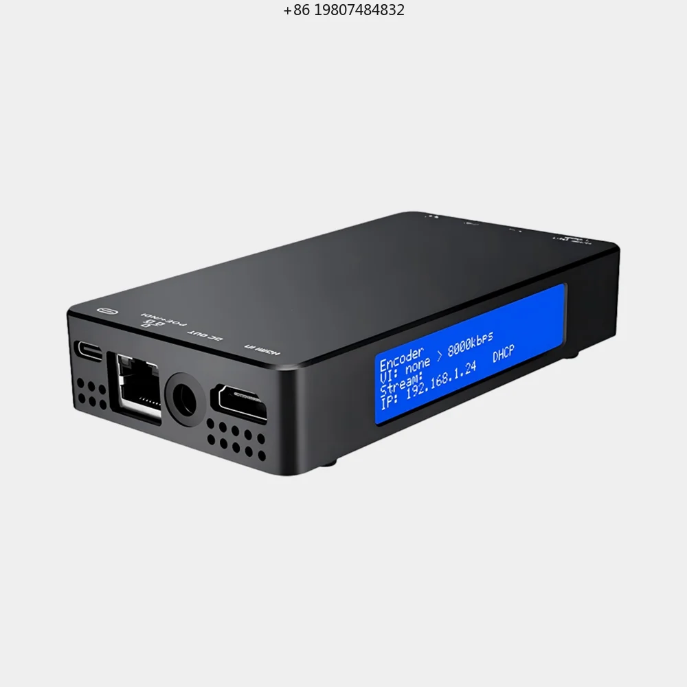 Communication Interface H.264/H.265 HDR10 2K4K SDI NDI Video Streaming Encoder/Decoder with HDM I