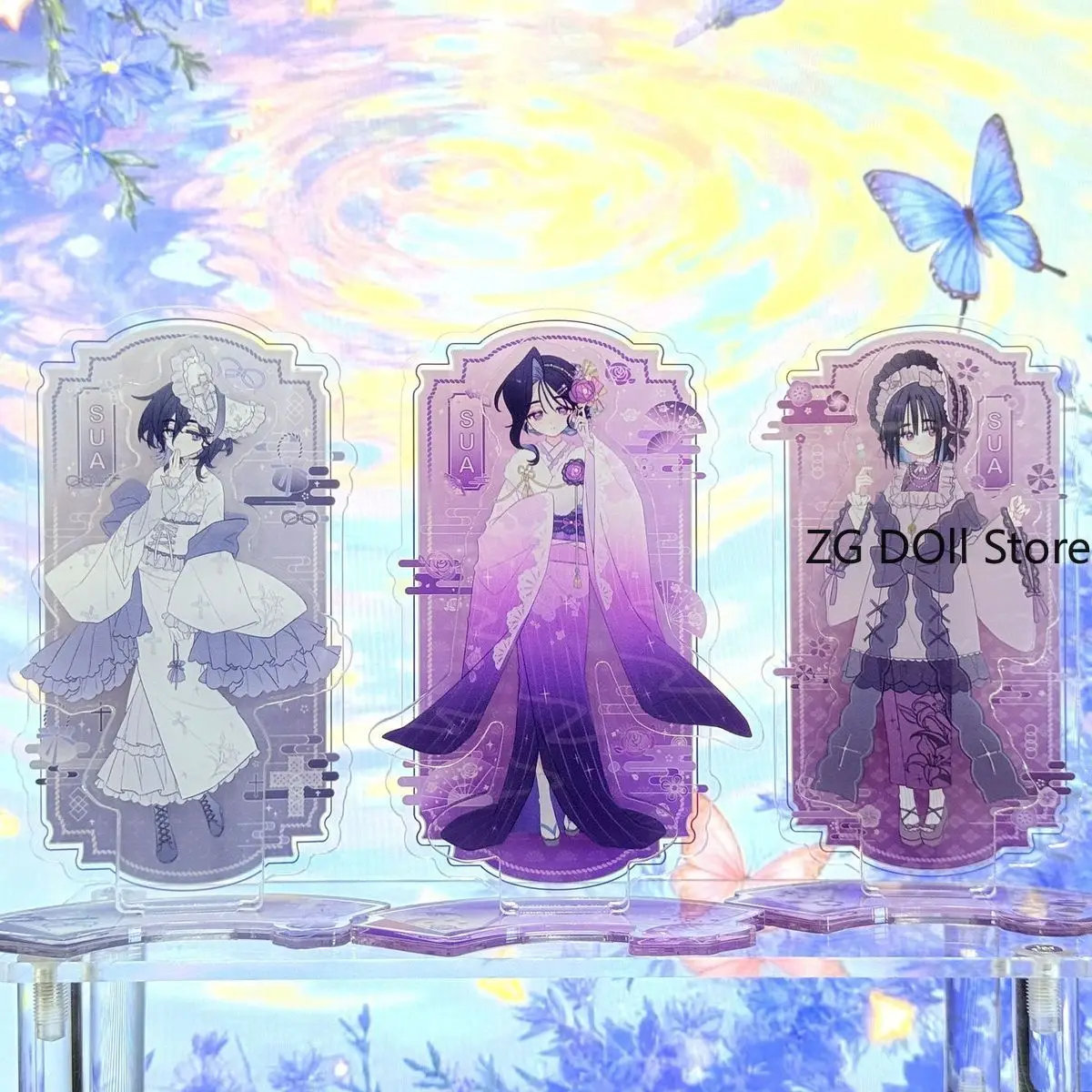 

Anime ALIEN STAGE SUA Acrylic Anime Stand Model Plate Game Figure Souvenir Gift Desk Decor