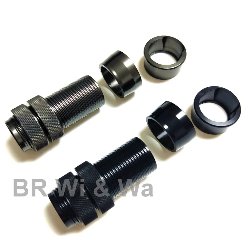 BR Wi&Wa Heavy Reel Seat Hardware  Aluminum reel seat skeleton And Wood part  High quality 1PC