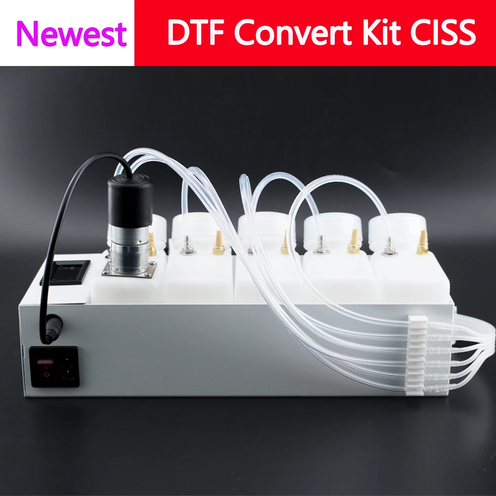 XP15000 DTF Convert Kit Ink System for Epson XP-15000 White Ink Tank With Printhead Manifold Adaptor Ink Damper XP 15000 CISS