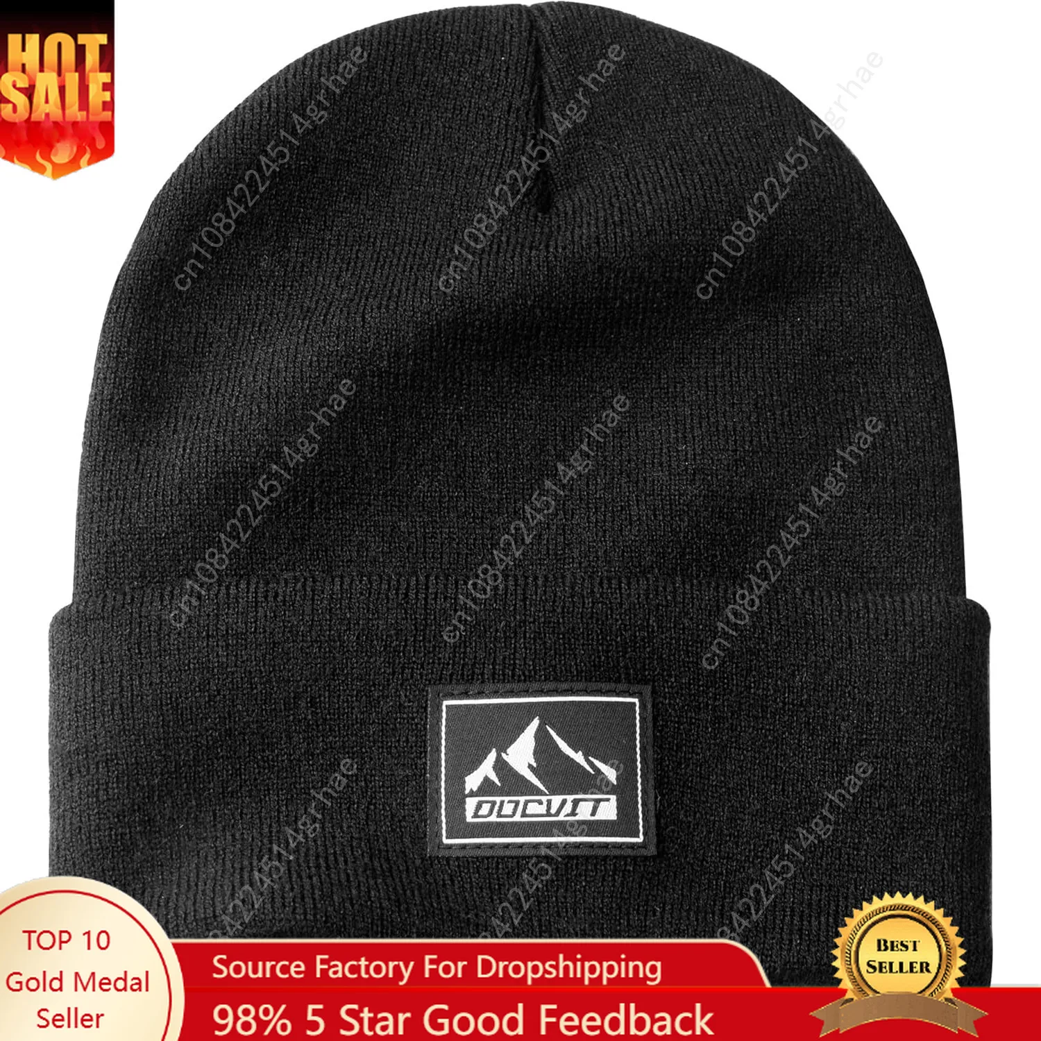 

Knit Cuffed Beanie Warm Winter Hats Unisex Skull Knit Cap Fashion Ski Hat for Men and Women