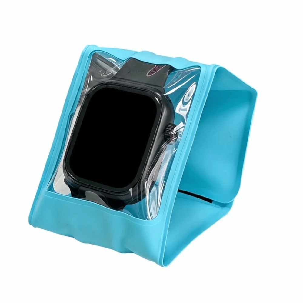 Touch Screen Smartwatch Waterproof Case IPX8 Waterproof Portable Swim Smartwatch Protector Adjustable Leakproof