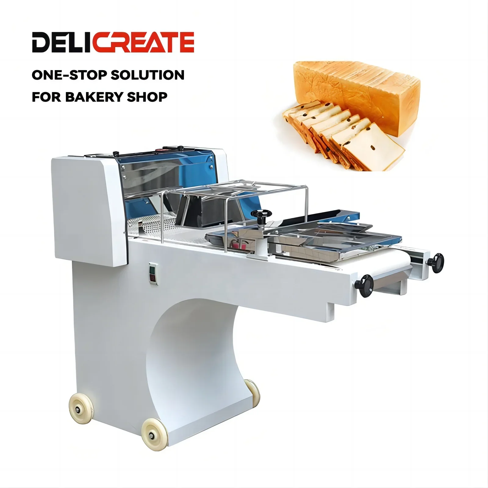 

Best Price Industrial 50-60g/pcs Bread Making Machine Easy French Bread Moulder Dough Toast Moulder Machine for Sale