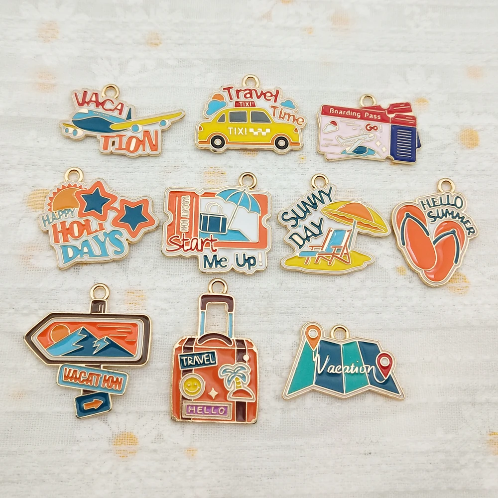 10 sztuk podróż wakacje wakacj – Travel Accessories Jewelry recenzja i cena